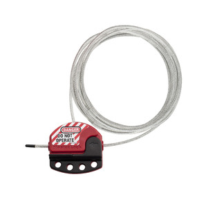 Adjustable lockout cable 15' Master
