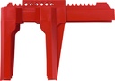 Red Large Ball Valve Lockout 2" to 8" ABUS