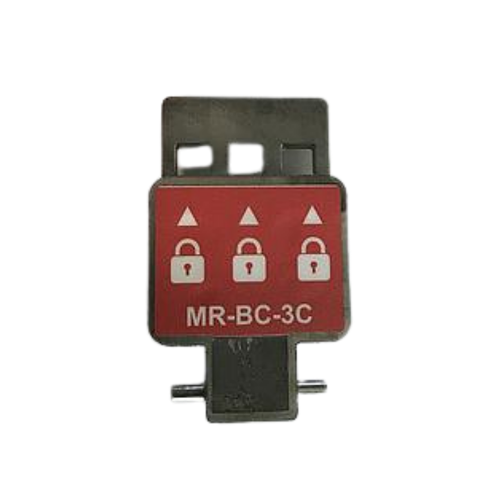 Locking device for compressible locking cap