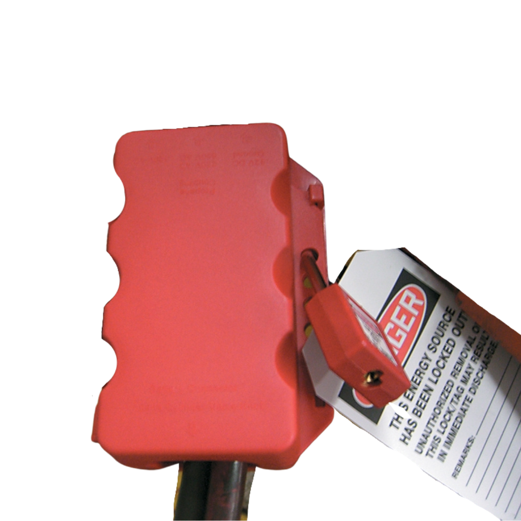 Multi-Power Electrical Plug Lockout Box STOPOUT