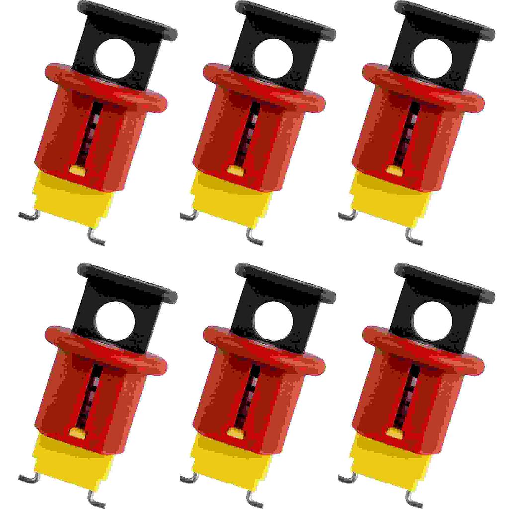 Brady Circuit Breaker Lockout - ABB MS325 (pack of 6)