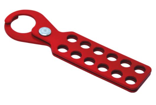 Moraillon en métal 1" pour 12 cadenas