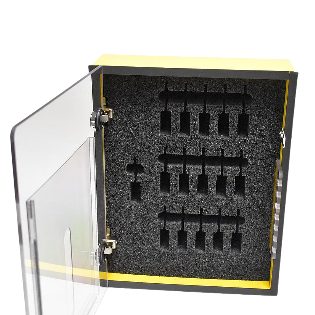 Foam insert for 12x15 group lockout box