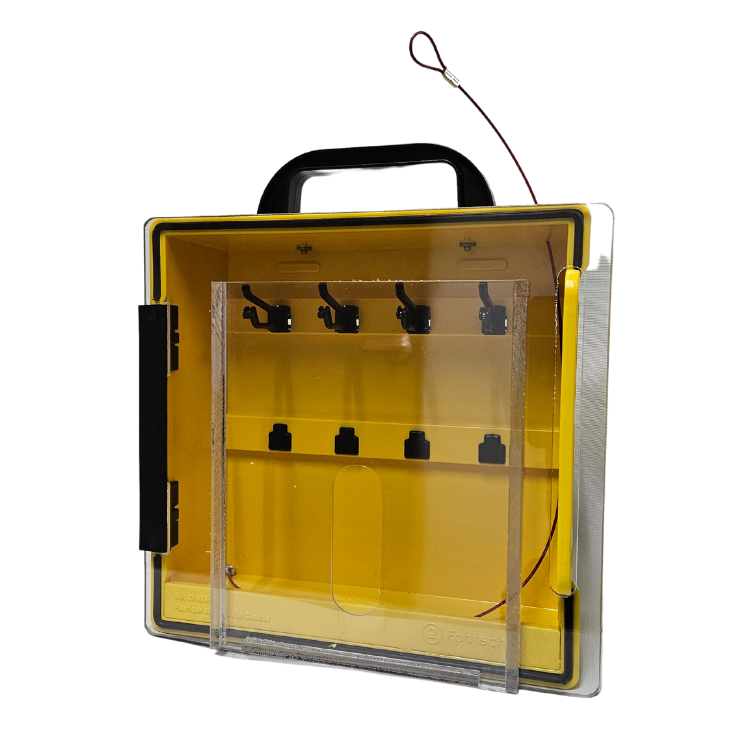 Boite cadenassage Fabtech ID 9x9x3 ABS﻿