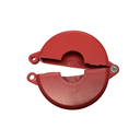 ﻿Couvre valve à volant LOTO-LOK (2,5'' à 5'') rouge﻿