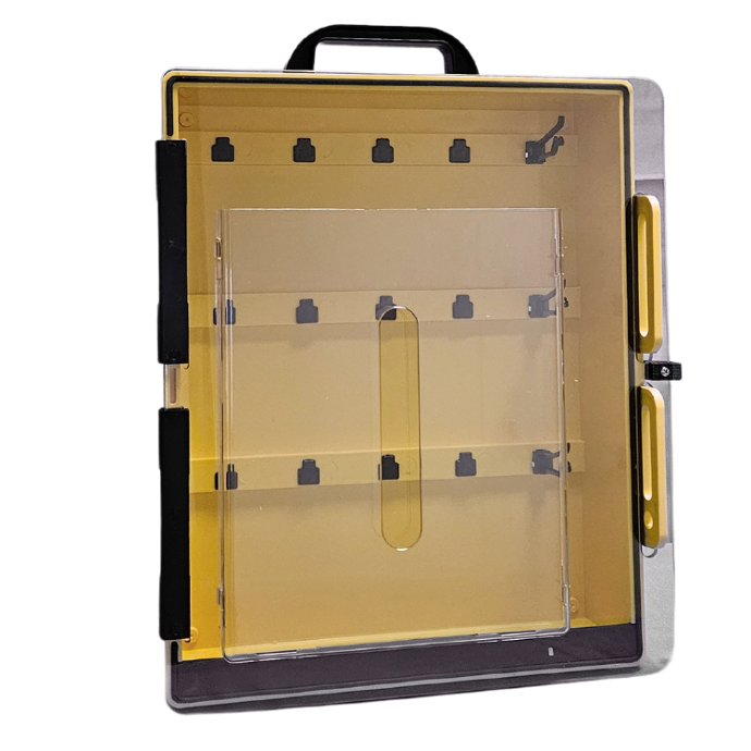 Boite cadenassage Fabtech ID 12x15x3 ABS﻿