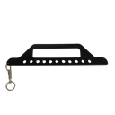 Safety rack for 11 to 15 padlocks