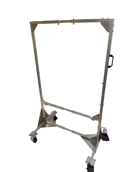 Support pour station de cadenassage extensible de 40" à 60" en Aluminium (Non assemblé)