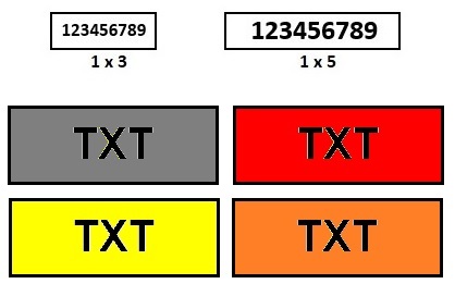 Metallic Tags 1/32" (1 hole)