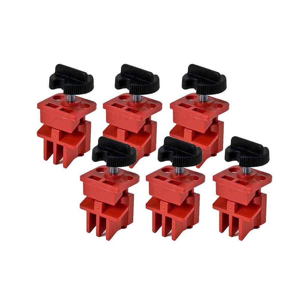 [ID-66320] Universal multi-pole breaker lockout Brady (pack of 6)