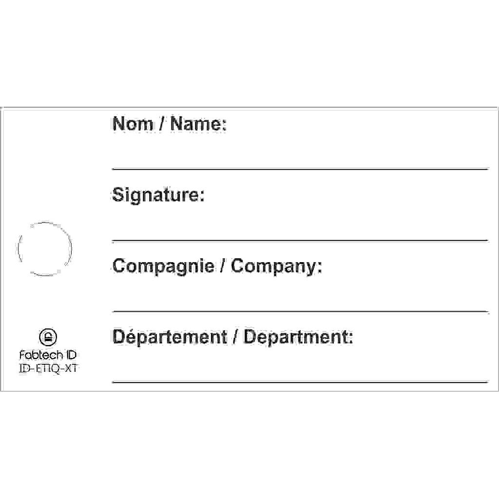 [ID-ETIQ-XT] Lockout tag 2''x3.5'' (packs of 50)