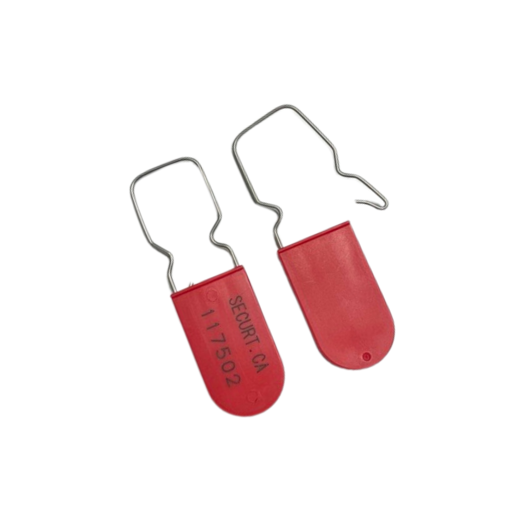 Sceau de sécurité prenumeroté en plastique