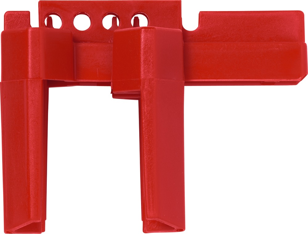 [ID-V442] Red Large Ball Valve Lockout 0.5" to 2.5" ABUS