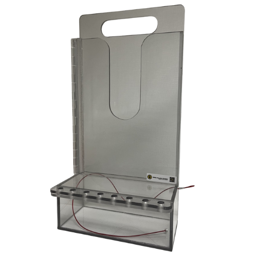 [ID-9X18-LEX] Boîte de visionnement 9.25"x18"x5.25" polycarbonate clair.